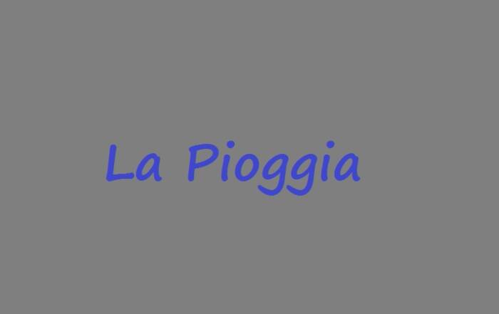 La Pioggia